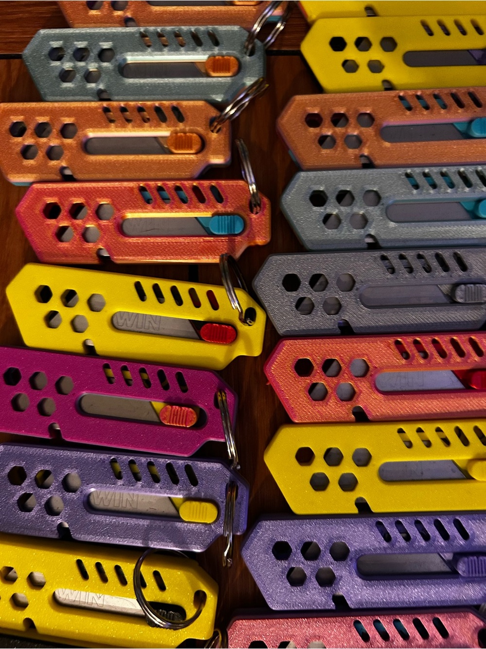 Colorful Assorted Mini Multi-Tool Keychains 200 Pack - Picture 7 of 8